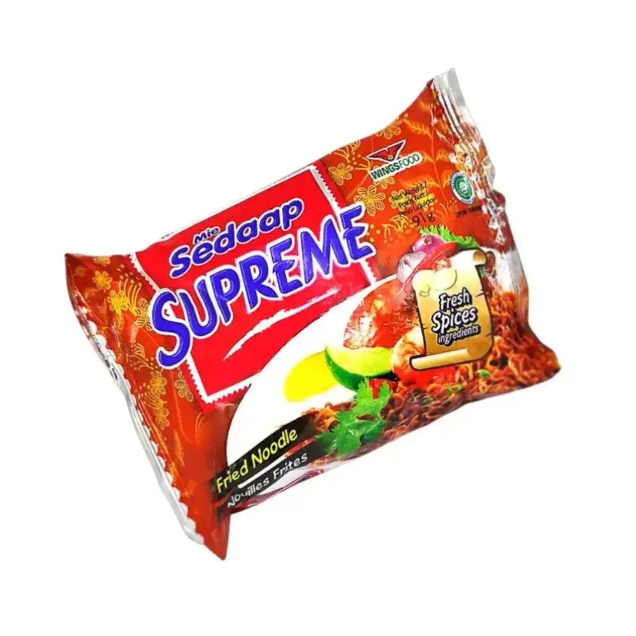 NOUILLE INSTANTANÉE SEDAAP SUP FRIED 90G